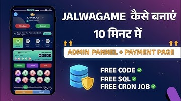 JALWA GAME KAISE BANAYE | JALWAGAME FREE CODE | Colour Prediction Game Website Kaise Banaye ✅JALWA 