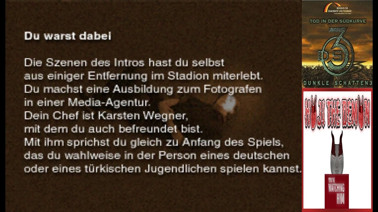 Dunkle Schatten 3 (2000) Hoji - Intro 2 [Let's Play german]