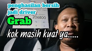 PENGHASILAN BERSIH JADI DRIVER GRAB CAR SELAMA 1 MINGGU