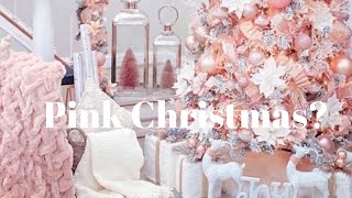 40 Pretty Pink Christmas Decorations ideas💝 screenshot 5
