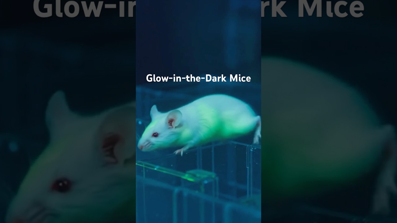 Glow-in-the-Dark Mice: Transgenic Mice | Transgenic not Transgender | 