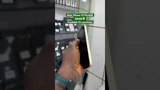 Mint iPhone 15 256GB 😳 you can buy it for just 650k