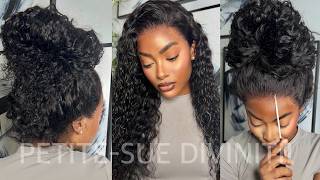The Perfect Vacation Wig? Glueless 360 Water Wave Wig 🌴|Ashimary &PETITE-SUE DIVINITII