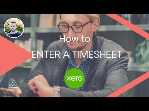 How to Enter a Timesheet with Xero Practice Manager