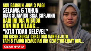 “KITA TIDAK SELEVEL!” DICERAIKAN SAAT WISUDA, 5 TAHUN KEMUDIAN SUAMI ITU GEMETAR MELIHATKU