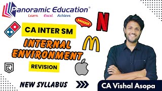 CA Inter SM l Ch 3 - Strategic Analysis Internal Environment I Revision l May - 24 l CA Vishal Asopa