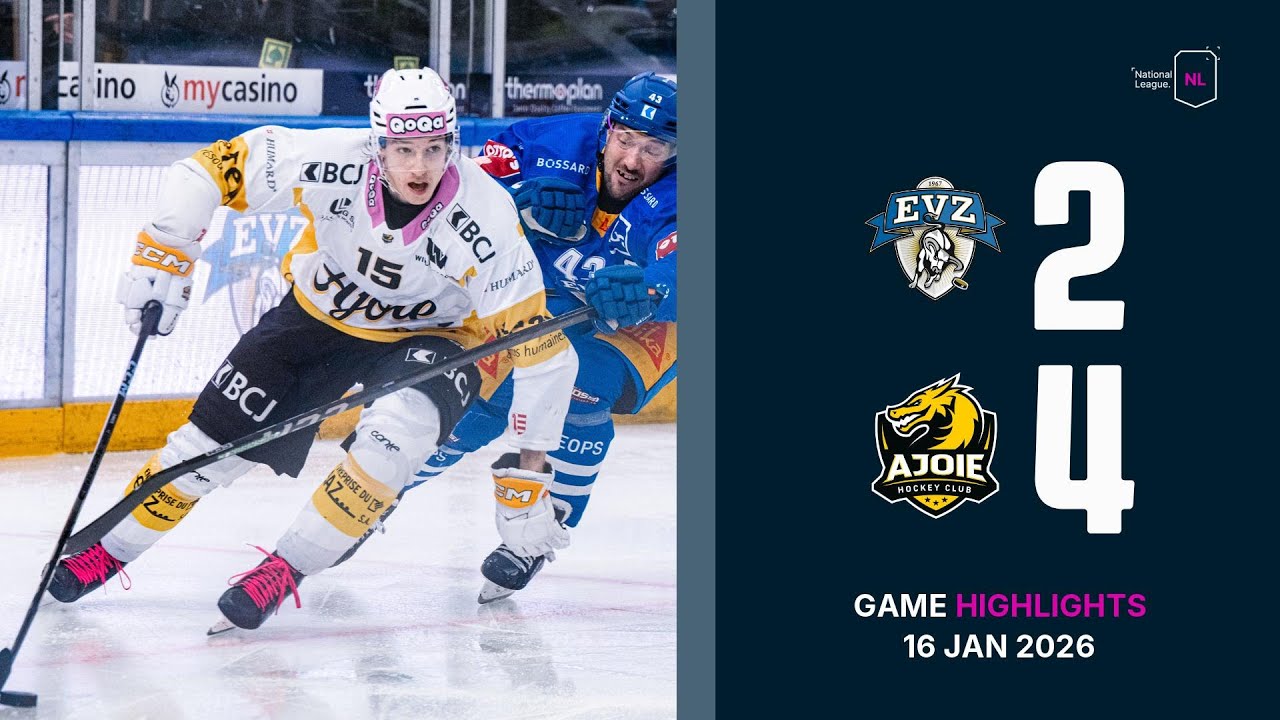 EV Zug vs. HC Ajoie - Game Highlights
