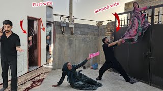 A call from the police and an ambush by first wife! Ahmad prevented the escape of Ex-second wife!