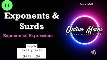 Exponents and Surds Grade11: L2  Exponential Expressions Plus and minus