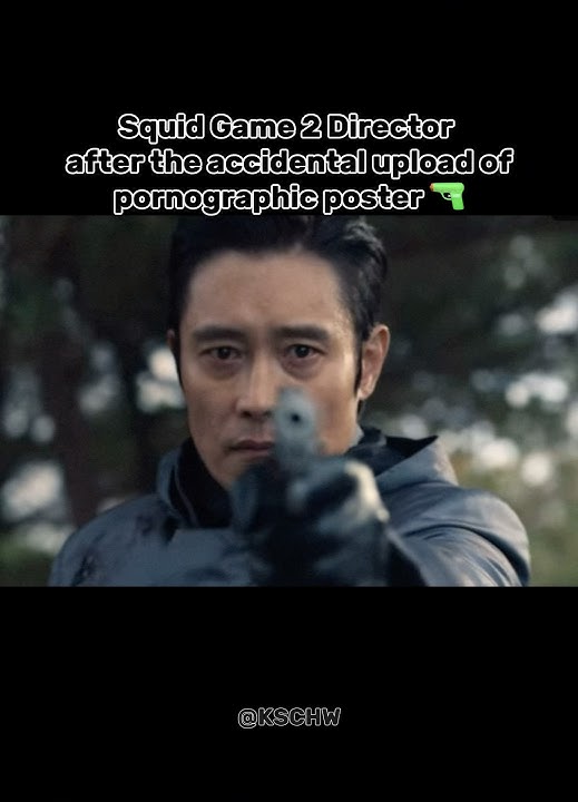 After Actor Park Sung Hoon accidentally uploaded Squid Game AV poster parody #squidgame2 #memes