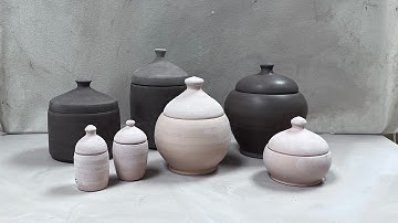 Throwing a Lidded Jar from ONE Piece on the Potter