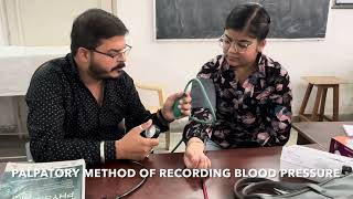 How to Examine or Measure Blood Pressure with Palpatory Method