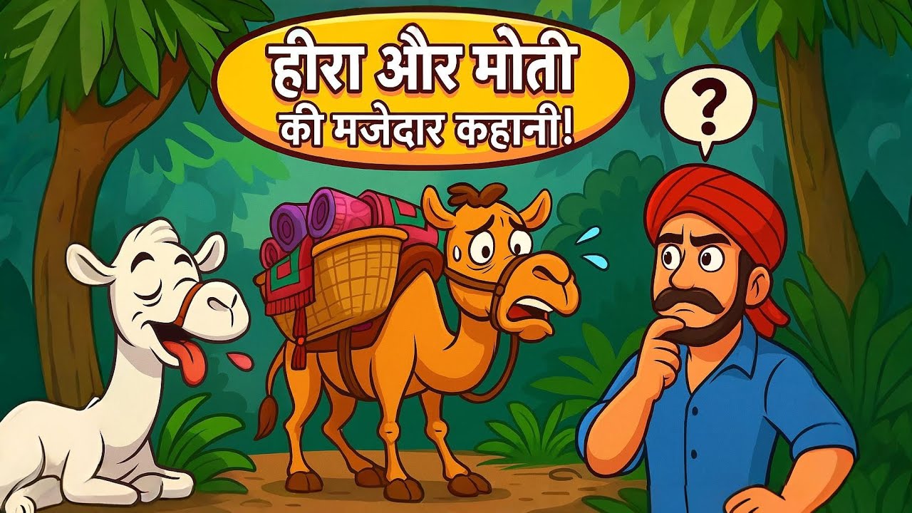 हीरा और मोती – ईमानदारी का जादू