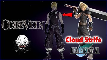 Code Vein Character Creation Final Fantasy VII ( Cloud Strife )