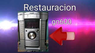 Restauracion de minicomponente Sony MHC GN600