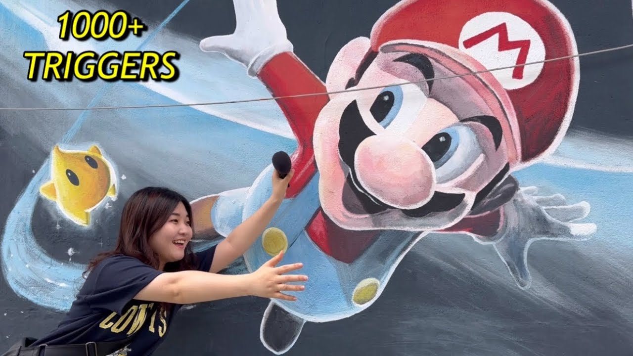 АСМР на деревне(публика) 🍀любимые триггера трассировка , нажатие , царапина 💞