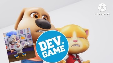 Talking tom falling add round 2