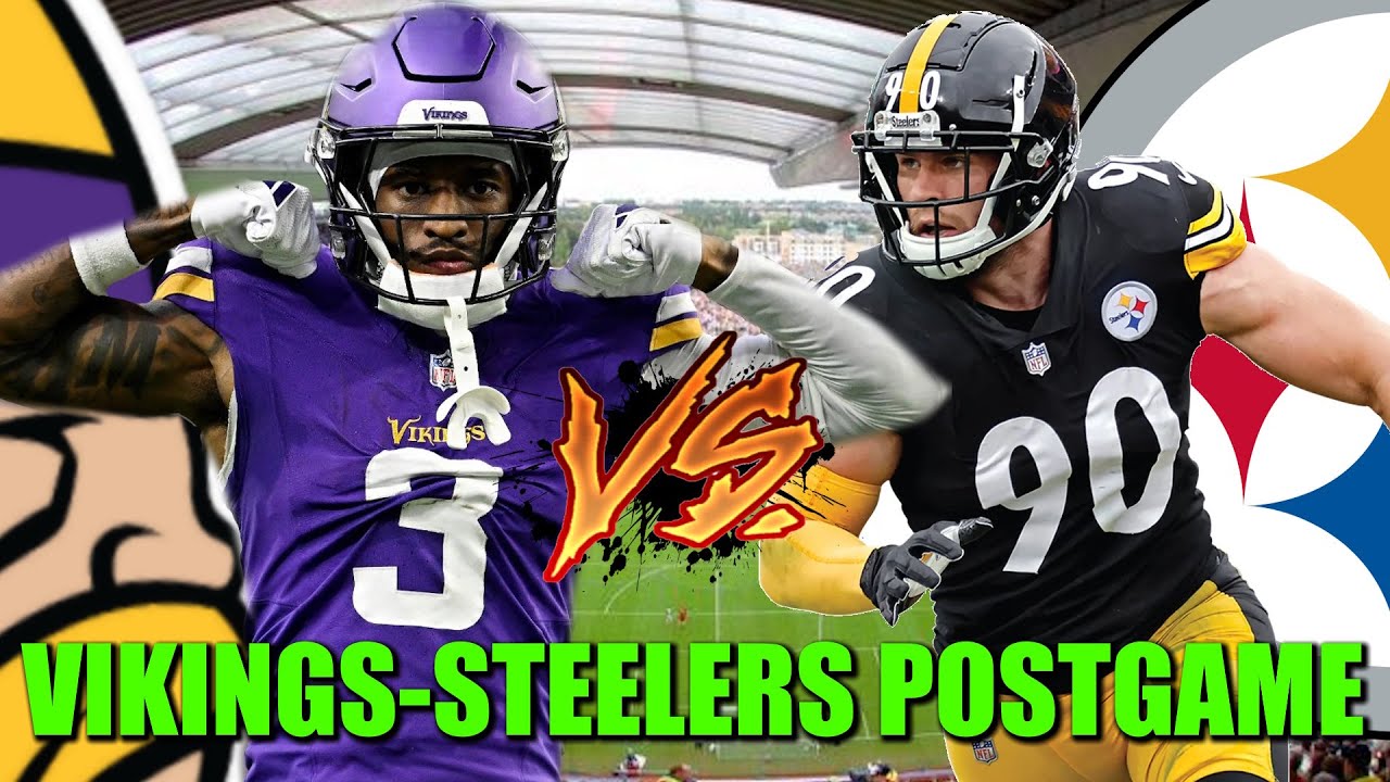 VIKINGS-STEELERS POSTGAME SHOW