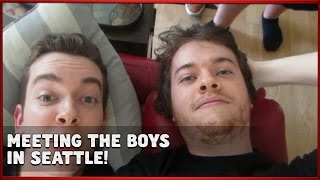Meeting the boys in seattle!! (hbomb vlogs)