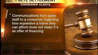 Pulte Homes settles lawsuit for $1.1M