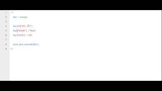 B-TEST[01]*PHP Array to JSON