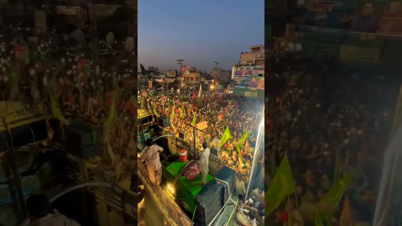 long March Imran khan jalsa Gujrat|All Round