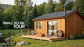 Inside the 160 Sq Ft Prefab Home with One of the Smartest Layouts I’ve Seen!!