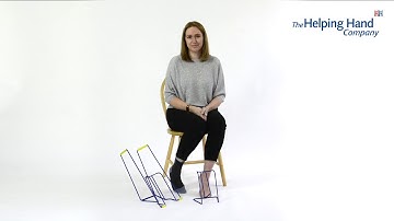 Hints and tips on how to put your socks/compression stockings on using the Ezy-on™ Small Video 5/6