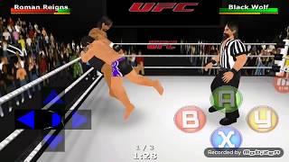 Weekend Warriors Career Mode #37 VS Roman Reigns (Heavyweight) (UFC Mode by Jatin Ratta) screenshot 4