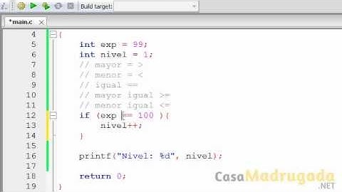 Tutorial Programacion en C - 9 - Sentencia IF ELSE