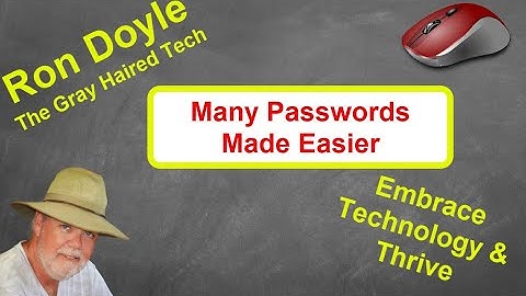 Many Passwords Made Easier