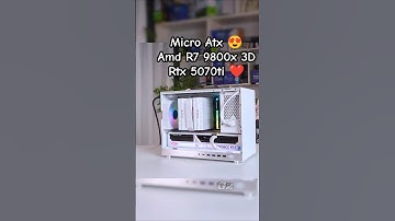 Mini itx 🤏 Super powerful Gaming pc build Amd R7 9800x 3d RTX 5070ti 🔥 #pcbuild #gaming #miniitx