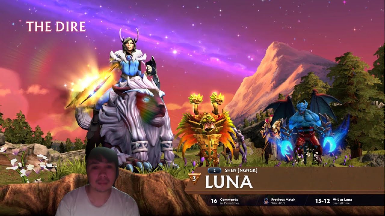 Dota 2 Battle of late game high ground defense