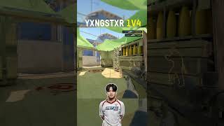 INSANE 1v4 Clutch 🔥