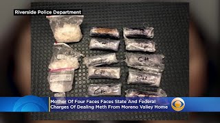 Mother Of 4 Faces Faces State, Federal Charges Of Dealing Meth From Moreno Valley Home