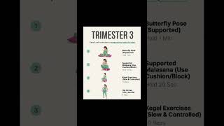 3rd Trimester exercise #baby #momtobe #pregnancy #shorts #pregnancyjourney #blessed #love #mom #dad