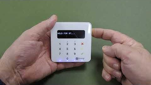 Sumup Device Bluetooth Reset