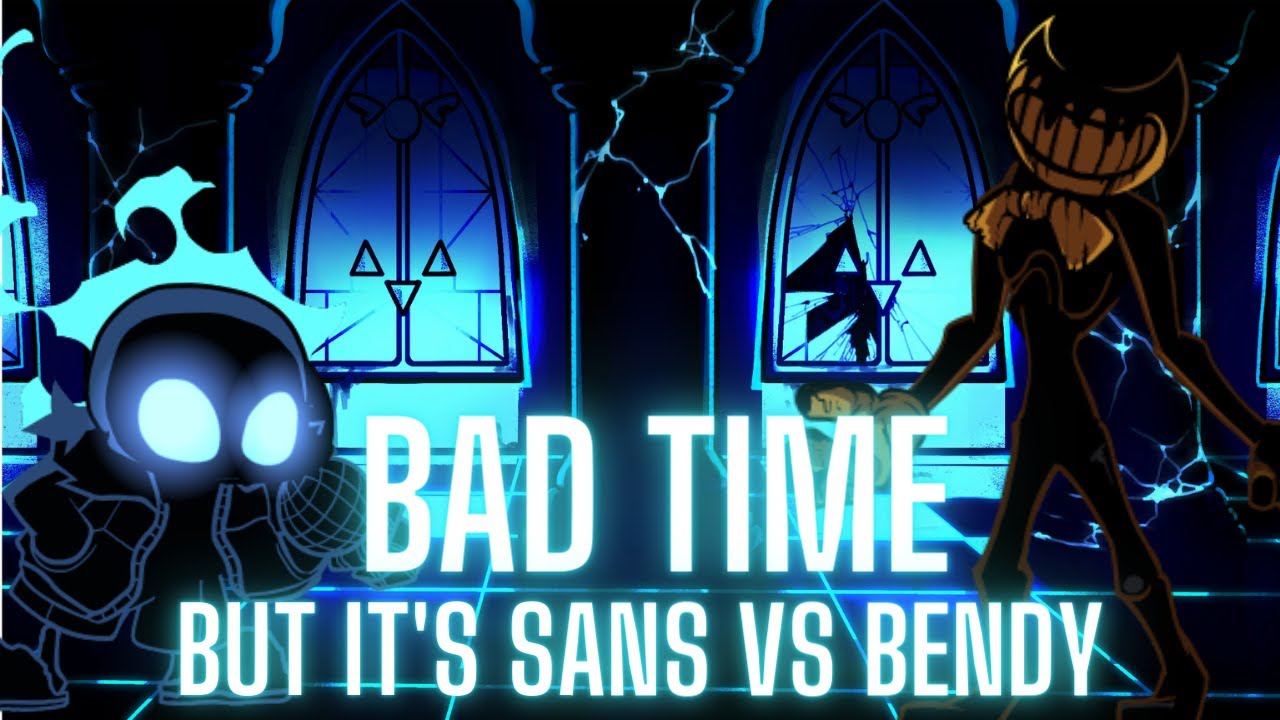 FNF Indie Cross Sans - Bad Time (Nightmare) (4k) 