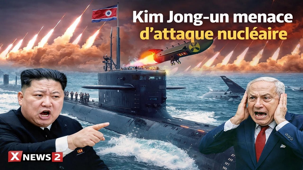 Panique à Tel-Aviv : Kim Jong-un menace Israël d'une frappe nucléaire !