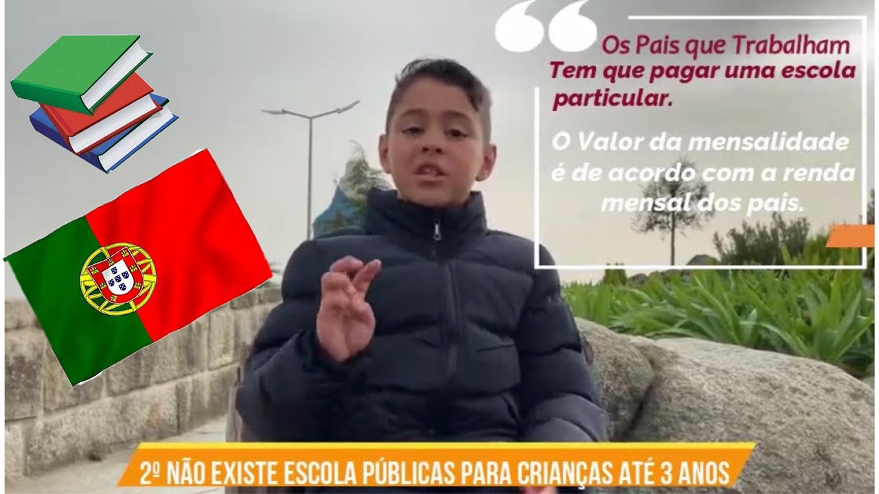 As Escolas em Portugal para Crianças!