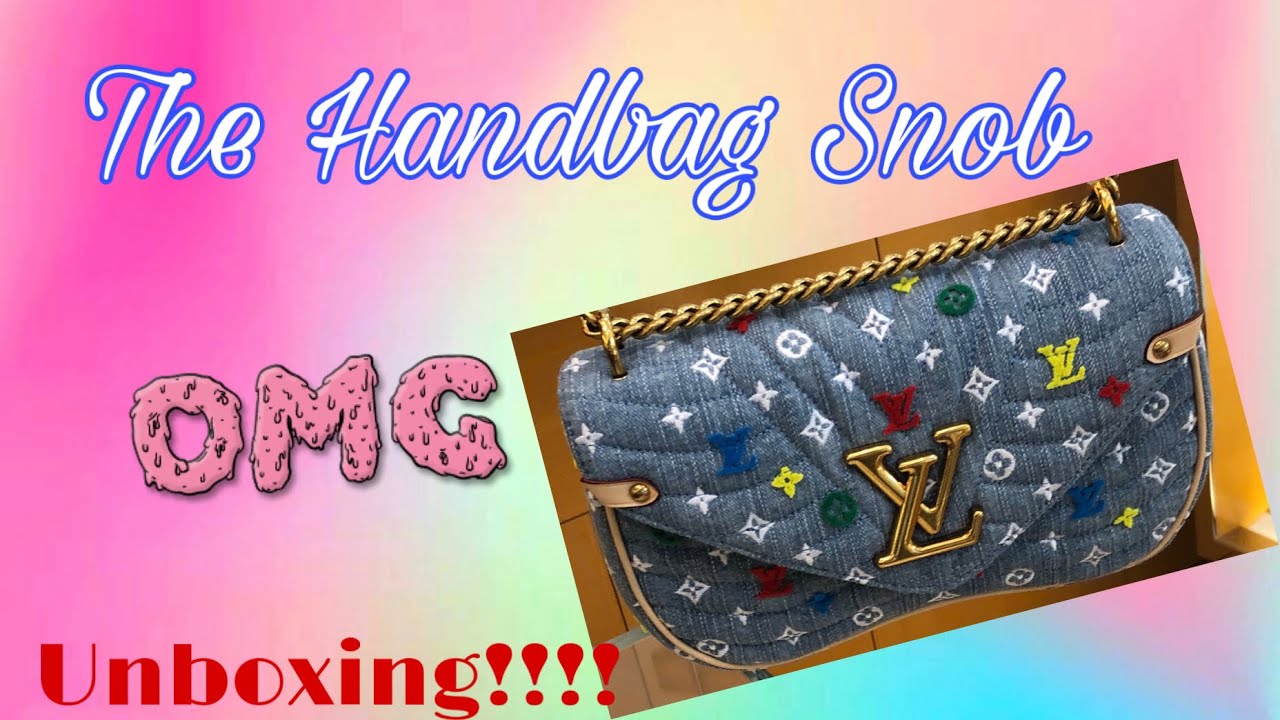 Louis Vuitton New Wave Chain Bag MM, Unboxing + Mod Shots