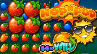 ANOTHER 200K WIN ! / x2.239 win / Hop N Pop big wins &amp; free spins compilation! #2