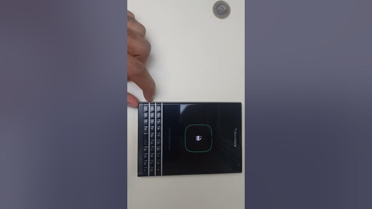 Lost Password Blackberry Passport Factory Reset Wipe YouTube