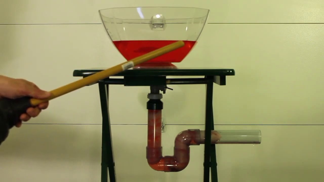 Drill Powered Drain Plunger - YouTube