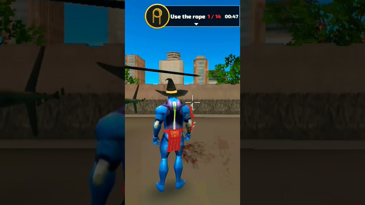 Stealing helicopter in rope hero vice city ☠️ 