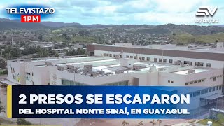 Nadie explica la fuga de 2 presos de un hospital | Televistazo #ENVIVO🔴