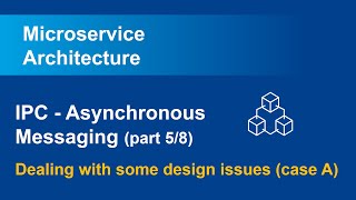 [Microservices] IPC - Asynchronous Messaging (part 5/8) : Dealing with some design issues (case A)