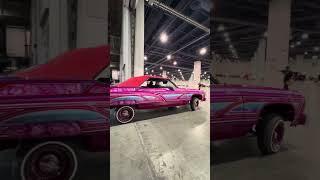 Lowrider Magazine Las Vegas Super Show lower level Roll In good way to get going at 5am