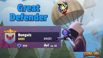 Guns Up Mobile (One of the Best Sniper Base🔥 BUNGULZ Commander of NKRI)