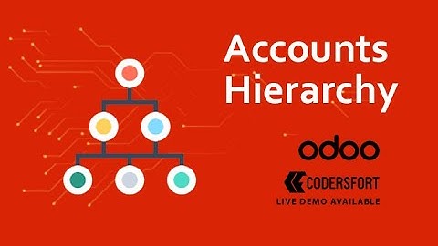 How to create Odoo Accounts Hierarchy Chart  | Odoo Parent Account | Odoo Chart of Account Hierarchy